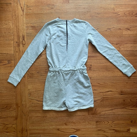 NWT Missguided gray embroidered long sleeve romper size 2 - Picture 8 of 13